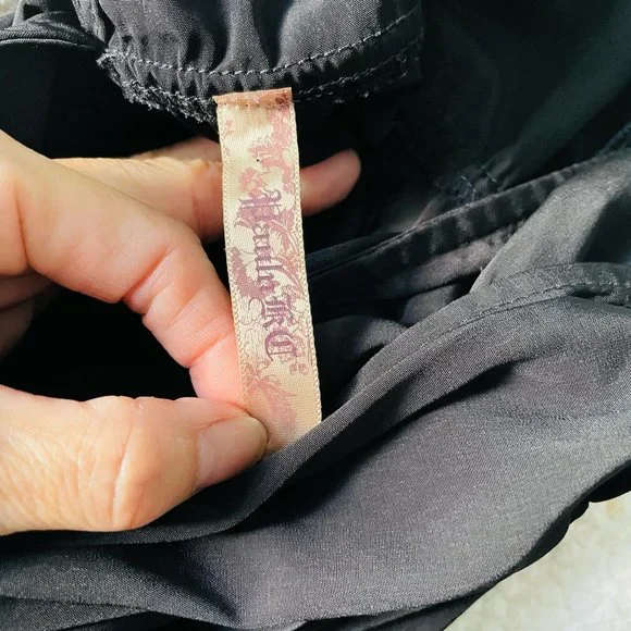 Pauln KC Womens Black Romper Sleeveless Cut out back Size: M - Picture 4 of 5